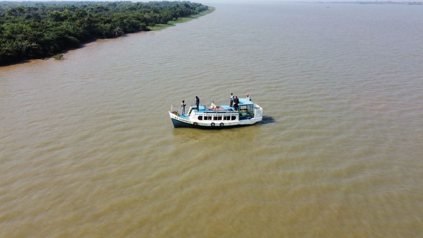 Aerial Delta Boat Safari